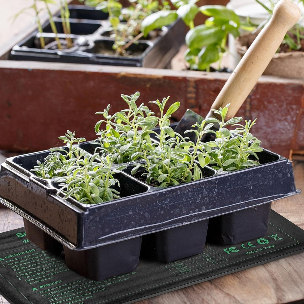Consistent Heating Mats for Indoor Seed Starting, Fermentation & Terrariums