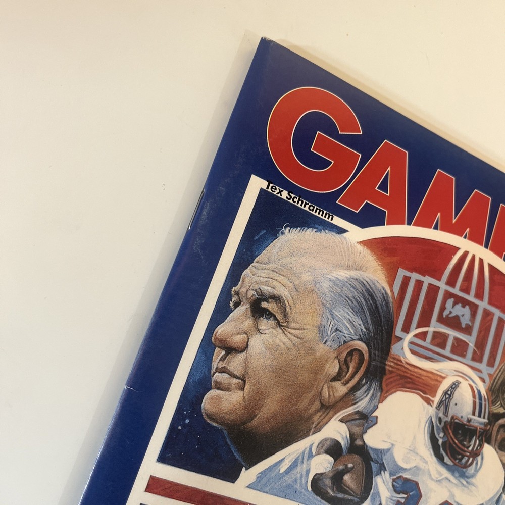 1991 HOF Program Rams vs Charger Aug. 12, 1991