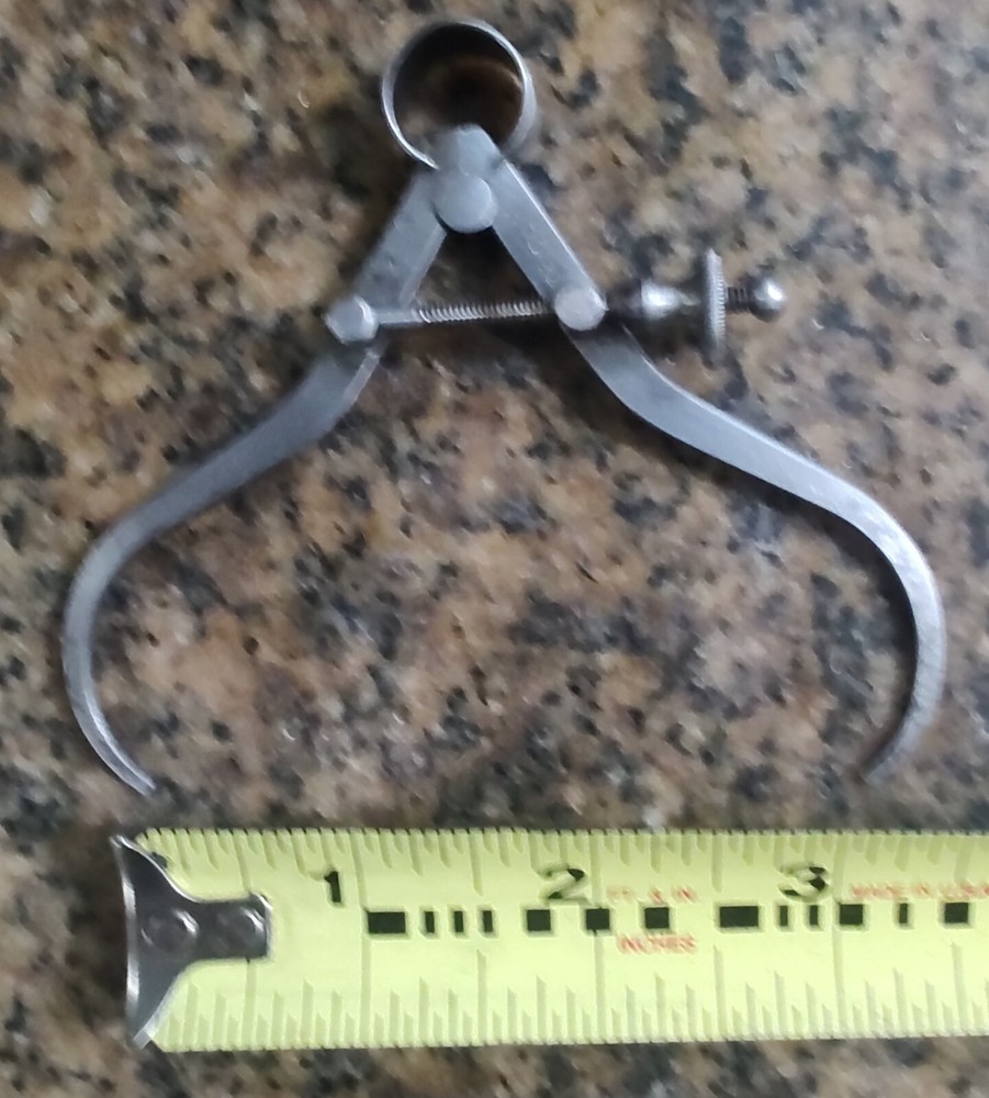 🗽VINTAGE MINI STARRETT 3" OD CALIPER