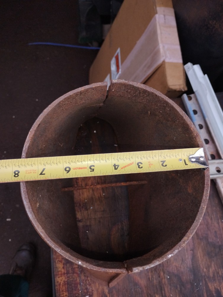 Cast Iron Vintage Pipe Adapter
