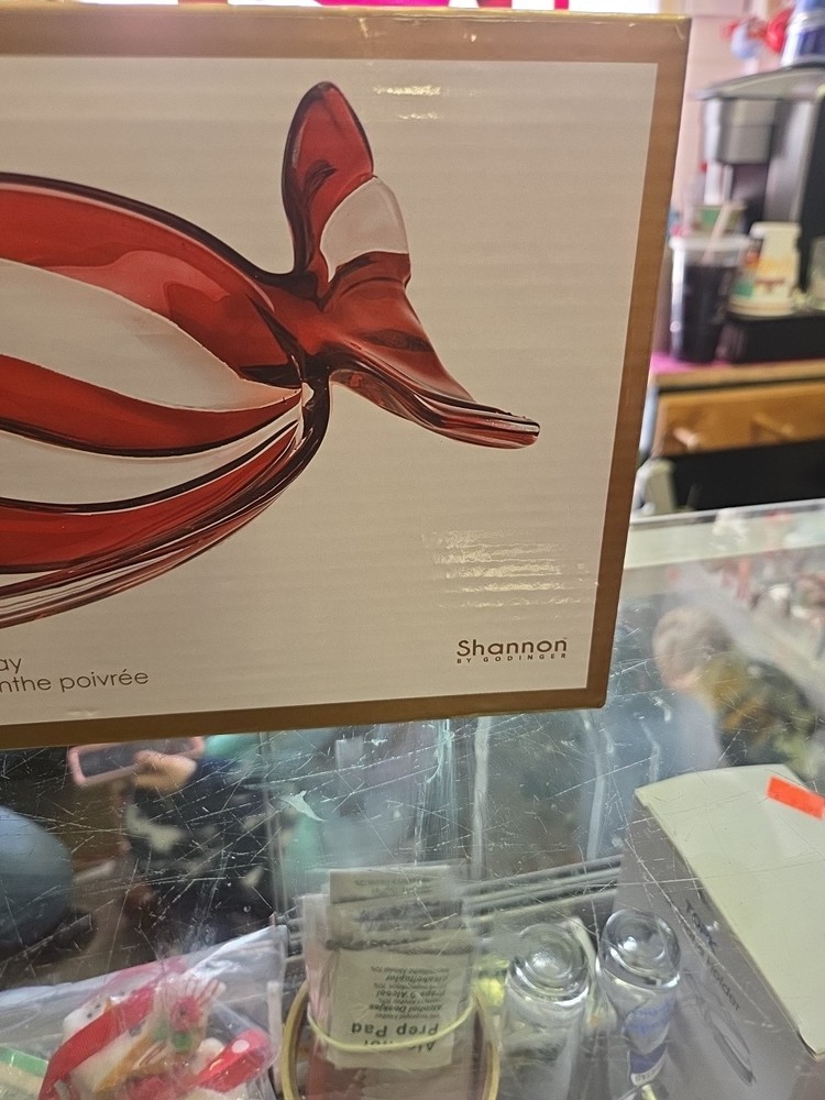 Godinger Gatherings Peppermint Tray