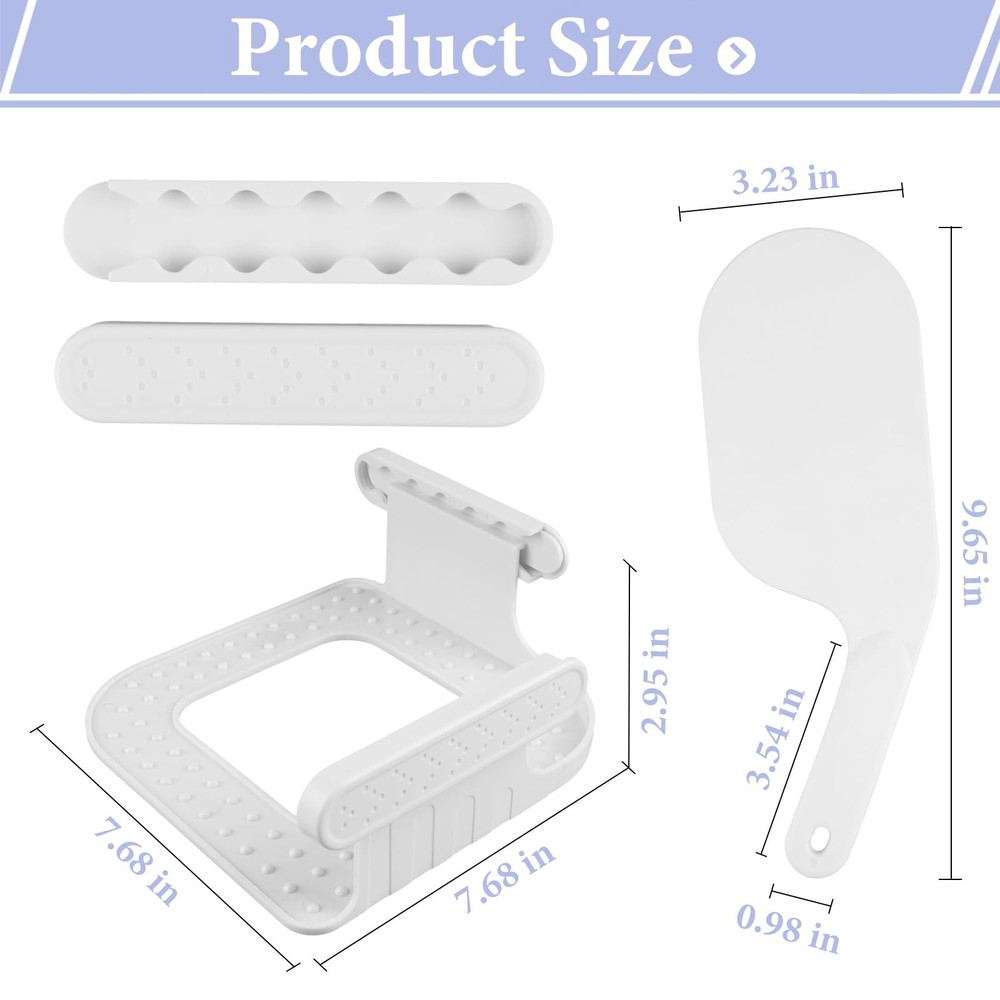 Bed Holder with Lock Strips & Tucker Tool, 5 Pack Adjustable Bed Fasteners Ke...