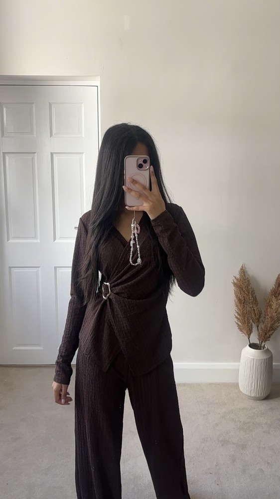 crepe coord set