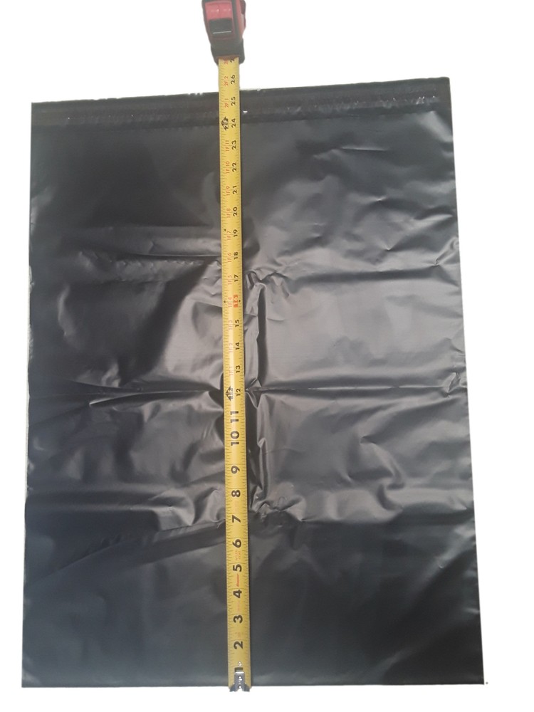 200 Black 19x24 Poly Mailer Plastic Shipping Bag Envelopes Polybags Polymailer