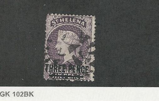 St. Helena, Postage Stamp, #37 Used, 1887