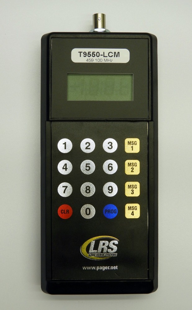 LRS T9550-LCM Restaurant Server Paging System Transmitter Long Range Systems