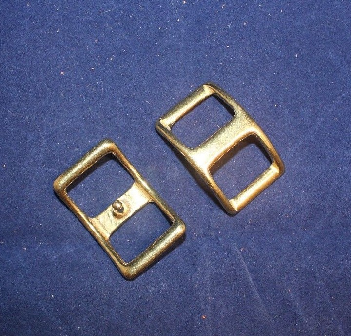 Buckle, Conway - 5/8" - Solid Brass - Pack of 12 (F246)