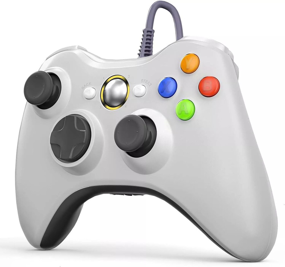 XBOX 360 Wired USB Game Controller Gamepad for Microsoft XBOX 360&PC WIN 7 8 10