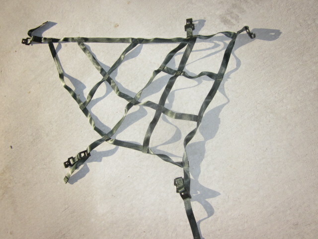 Cargo Net Triangle Tie Down Humvee Slant Back Off Road Racing Climbing Net