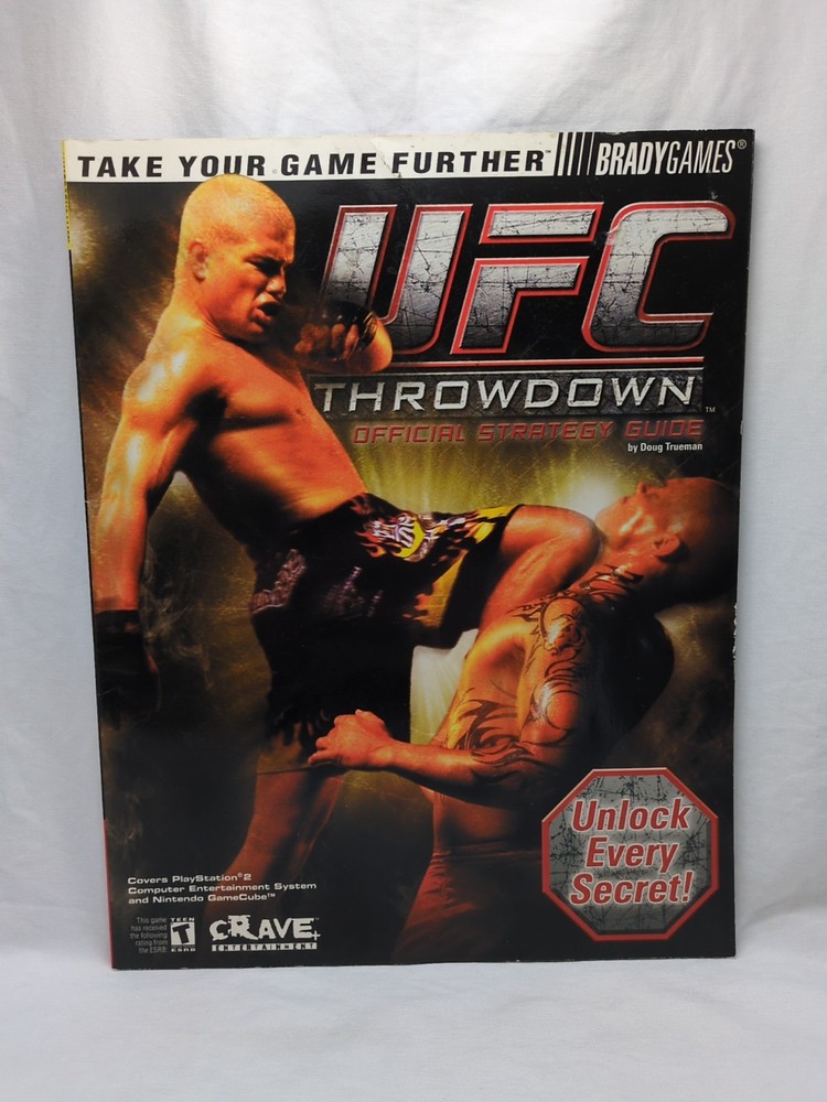 UFC Throwdown Official Strategy Guide Book