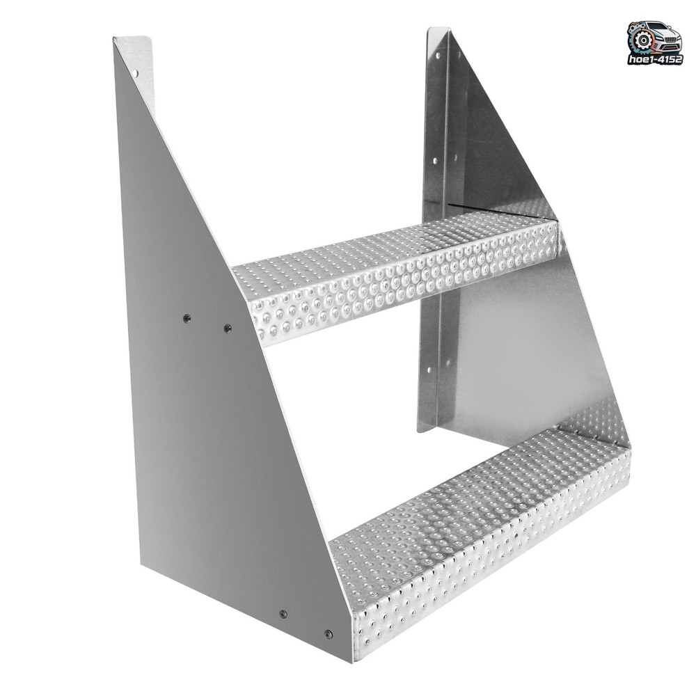 Class 8 Frame Step - 24 Inch Trailer Organizer Garage Enclosed Aluminum