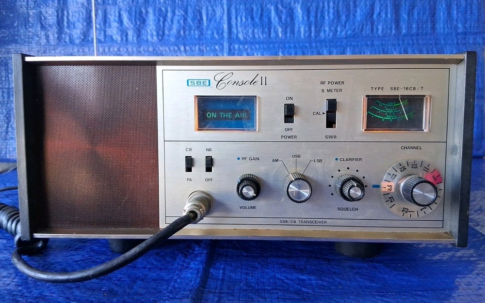 SBE CONSOLE II CB 23-Channel Base Unit AM SSB Transceiver - WORKS - CONSOLE ONLY