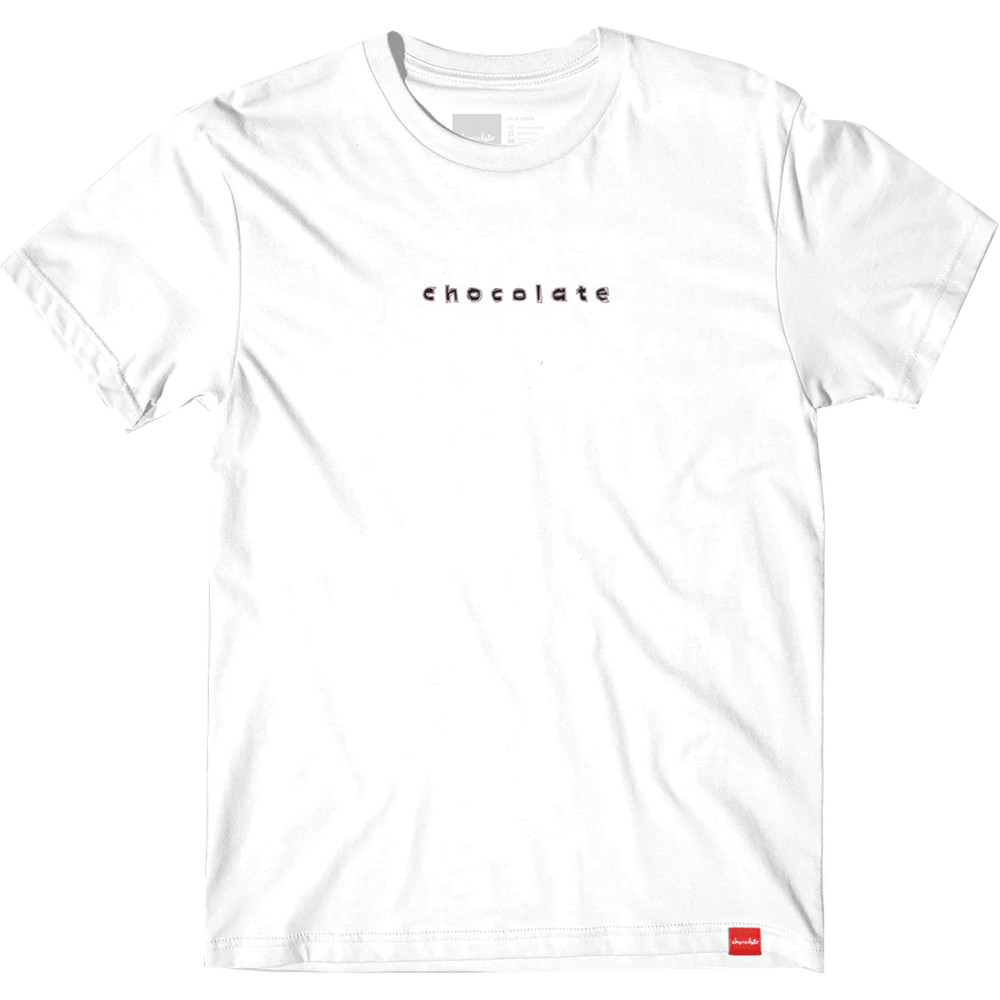 Chocolate Skateboards Comic Logo Natural T-Shirt