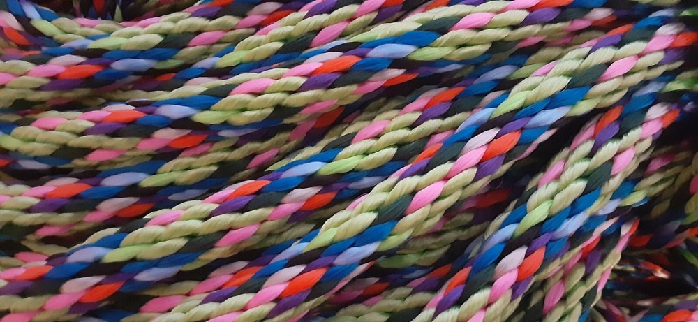 1/2 " x 200 ft. Pre Cut Solid Braid MFP/Derby Rope Hank. Non Premium