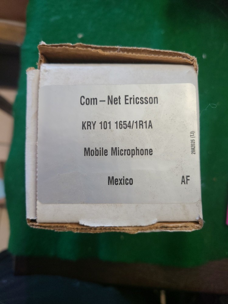 Com-Net Ericsson KRY 101 1654/1R1A Mobile Microphone