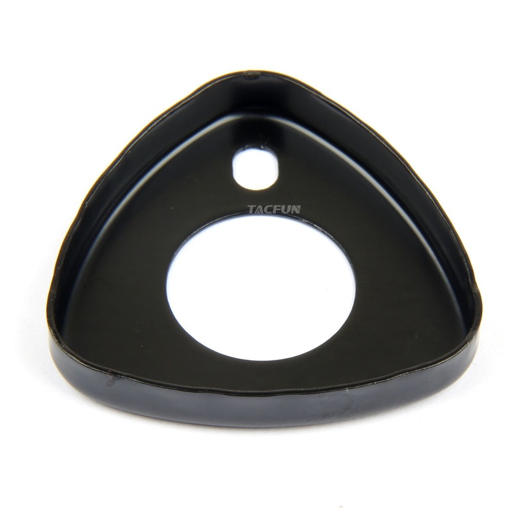 Steel .750" Diameter Triangle Notched End Cap