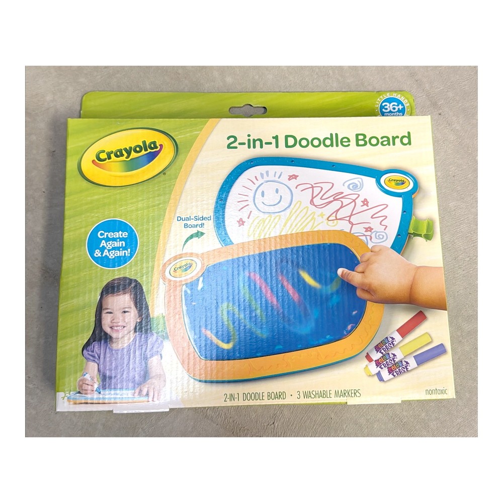 Crayola 2-in-1 Doodle Board, 81-1536