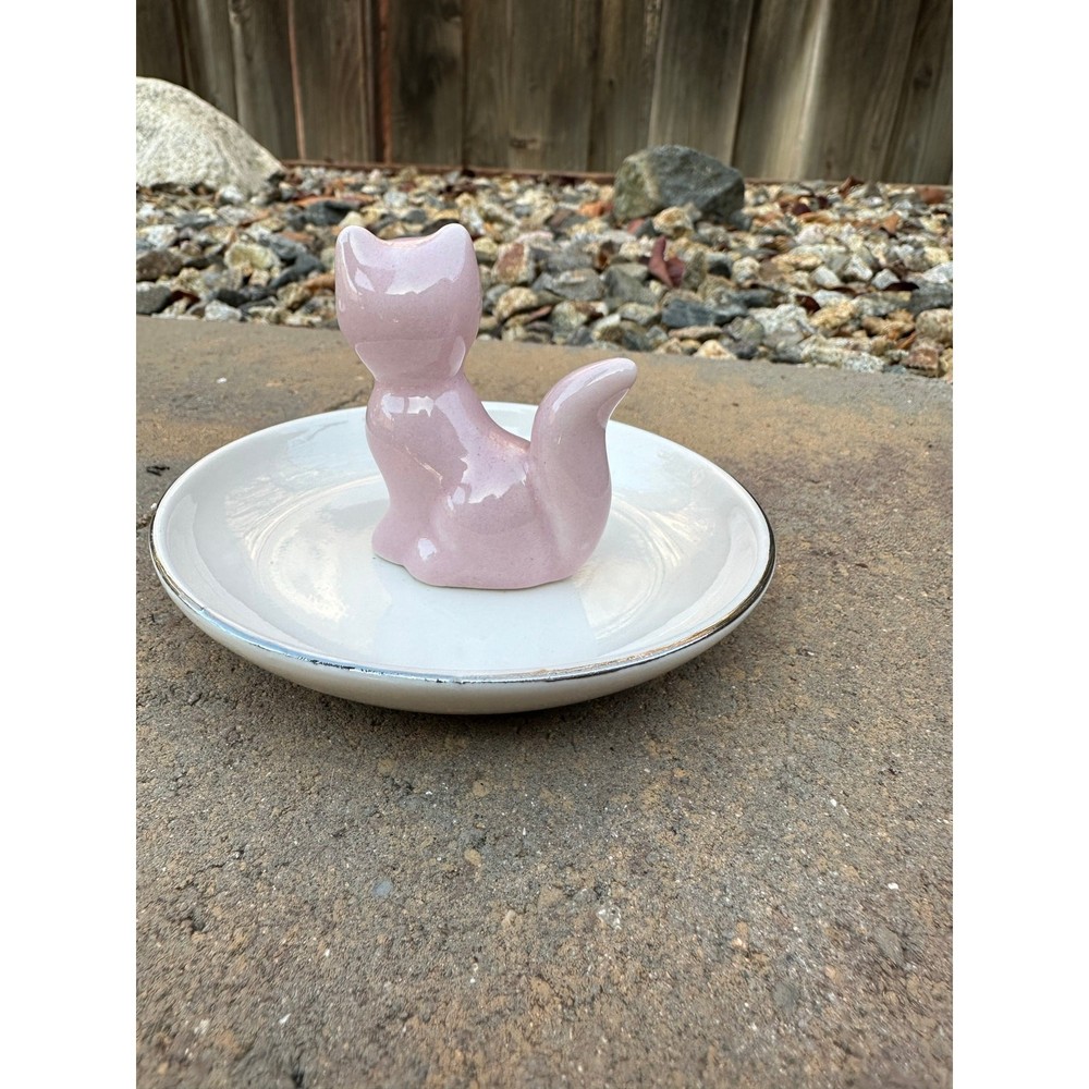 Pink Fox Trinket Dish