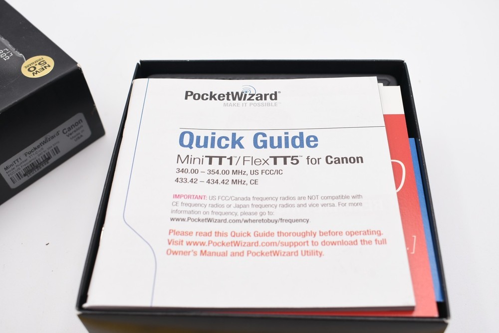 Pocket Wizard Mini TT1 Transmitter Pocket Wizard for Canon