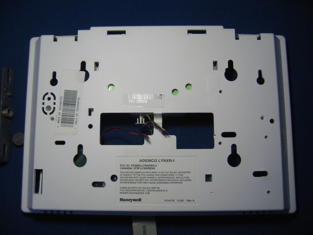 HONEYWELL ADEMCO LYNXR-I Security System Control Panel