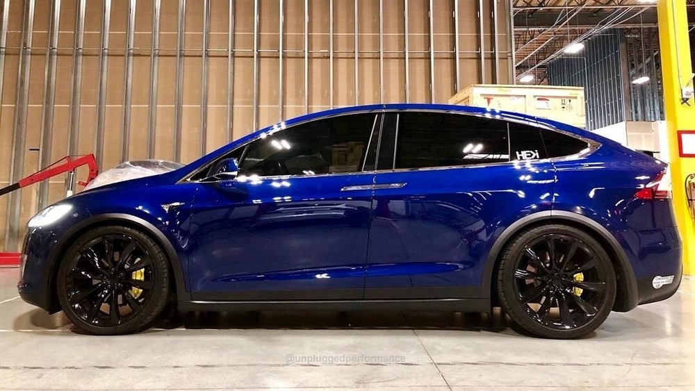 Tesla Model X Evolution Lowering Links Set 2013 To 2020 (Precision Adjustment)