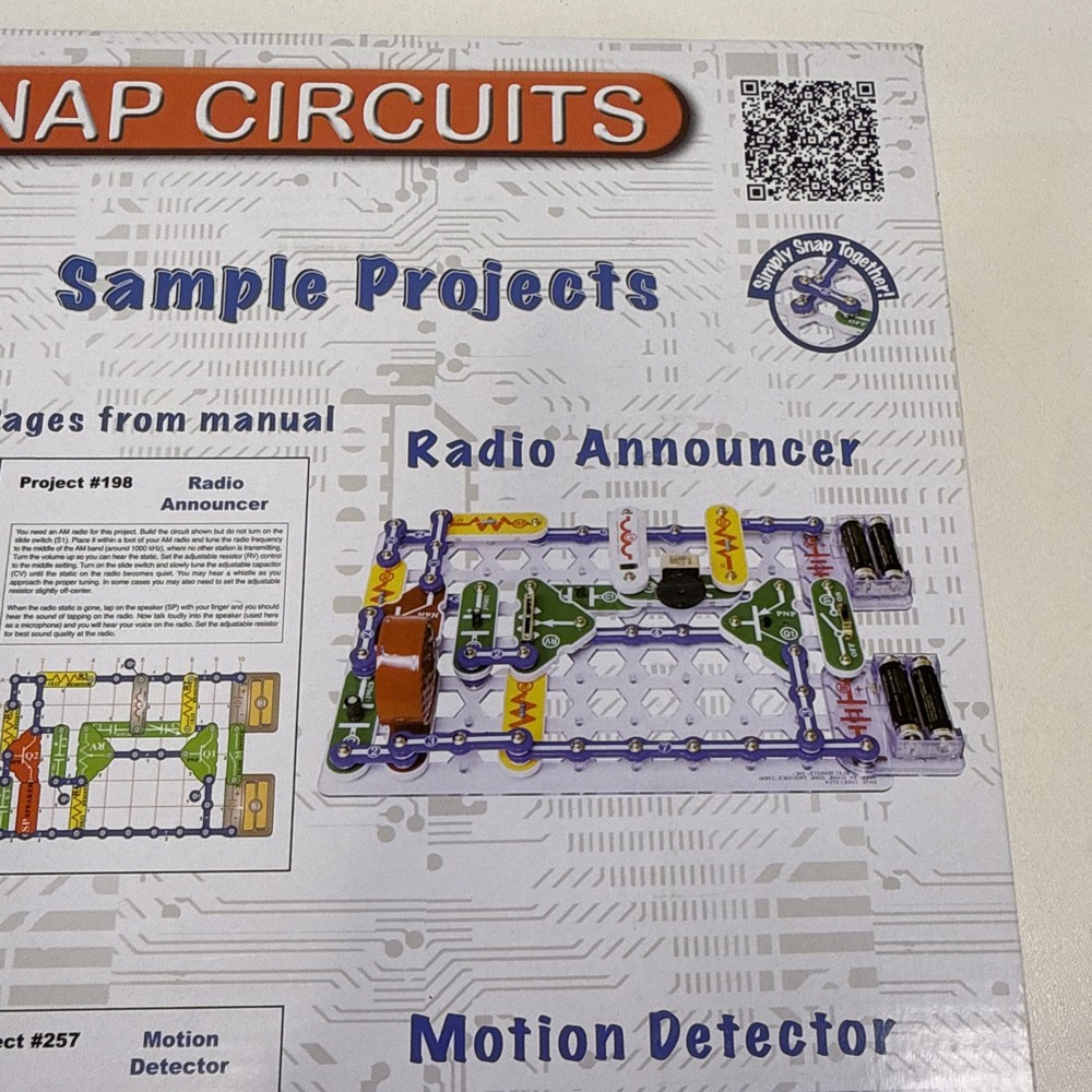Elenco Electronic Snap Circuits Model SC-300 Project Kit Complete