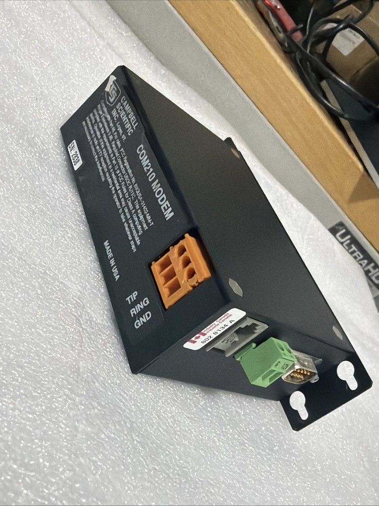 CAMPBELL SCIENTIFIC COM210 TELEPHONE MODEM / FOR DATA LOGGER