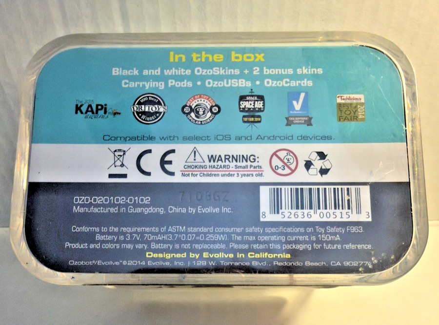 Ozobot Bit2.0 Dual Pack 2 Robots Competition Series STEM CodingCase USB OzoSkins