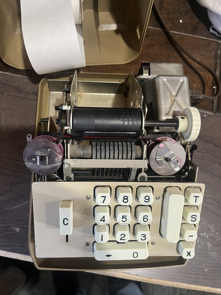 Vintage Signature Adding Machine Eight Nine
