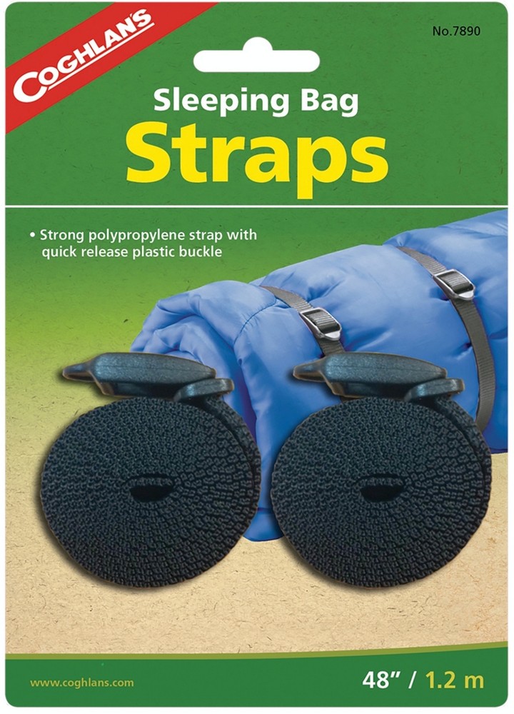 Coghlan's 2-Pack Polypropylene Sleeping Bag Straps, 48"