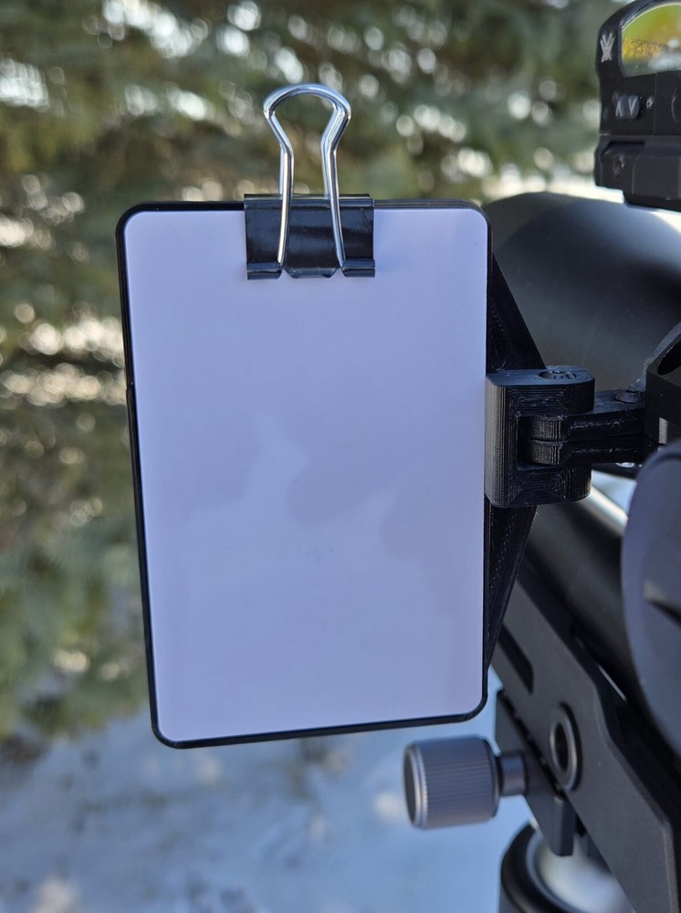 Data on Previous Engagements (DOPE) Card Holder 1" 30mm 34mm - Scope Mounted