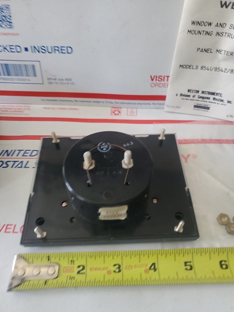 WESTON PANEL METER 8544 AC VOLTS 0 TO 150 NEW, U2