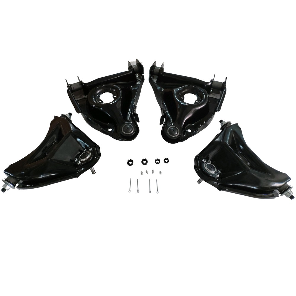 Set of 4 Front Upper Lower Control Arm Ball Joint Kit for 82-05 Chevrolet Blazer