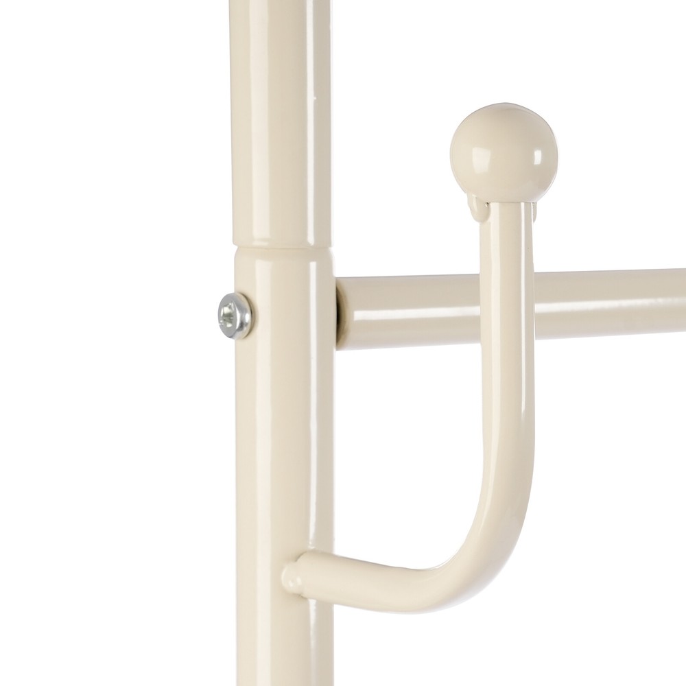 Clothes Rack, Movable Coat Rack, Coat Rack with Storage Basket