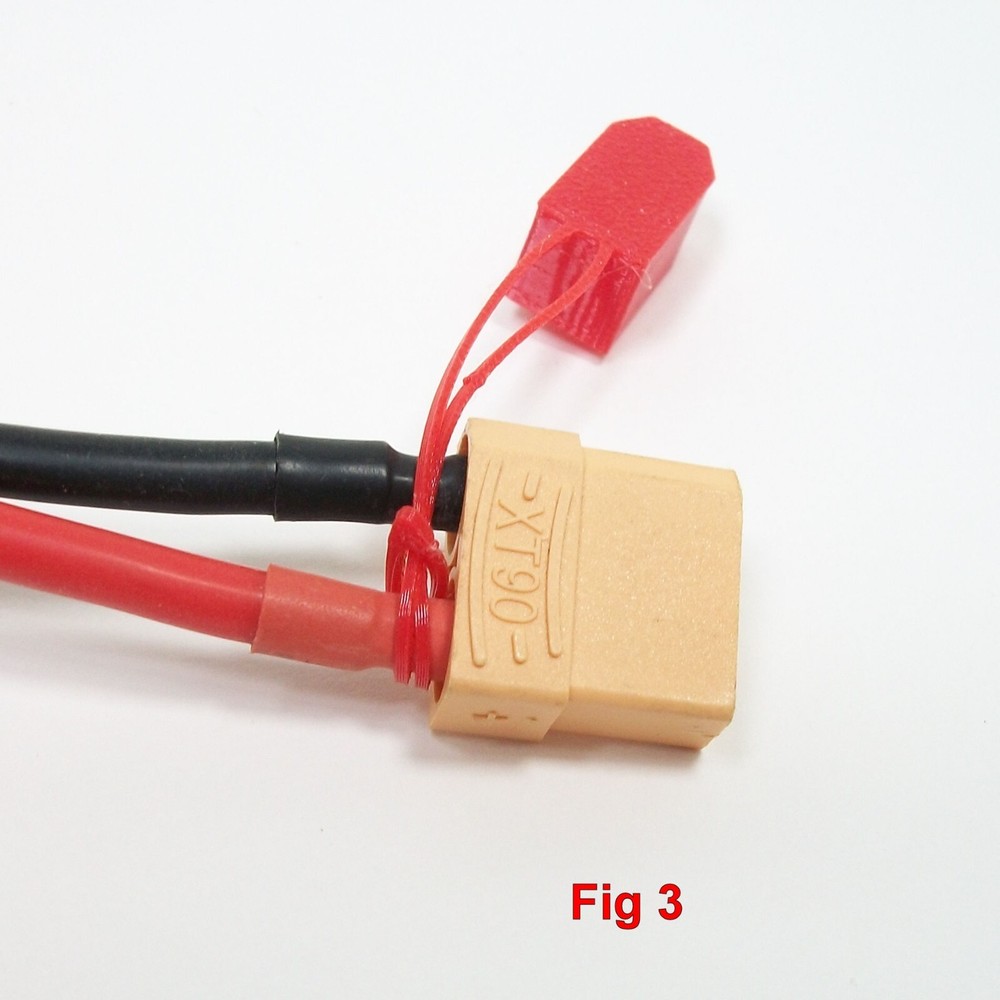 XT90 Lipo Battery Connector Cap Cover Charged Status Indicator RED LOOP 10pcs