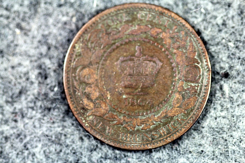 1864 - One cent, New Brunswick!! #J03040