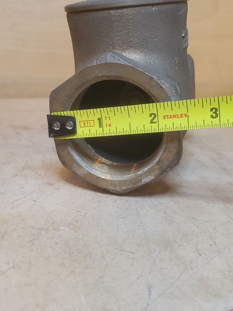 Hammond Check Valve 1-1/2" Flap Brass