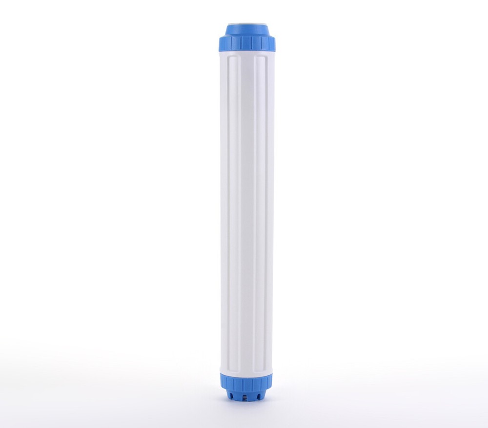 White Empty Water Filter Cartridge For Pre or Post Use Durable 2.5" x 20"