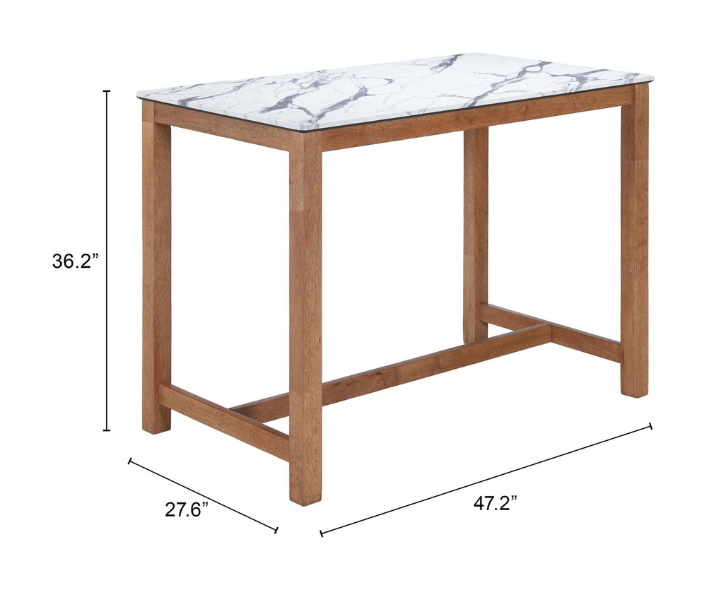 Fein Counter Table White