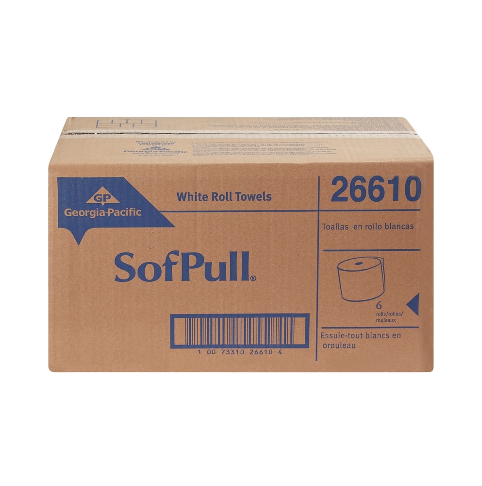 SofPull Paper Towel Hardwound Roll 1 Case(s) 1 Towels/ Case