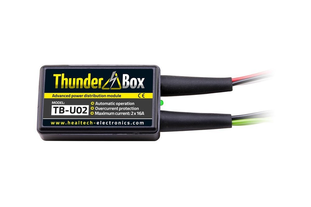 Healtech ThunderBox Advanced Power Distribution Module 32A Universal All Bikes