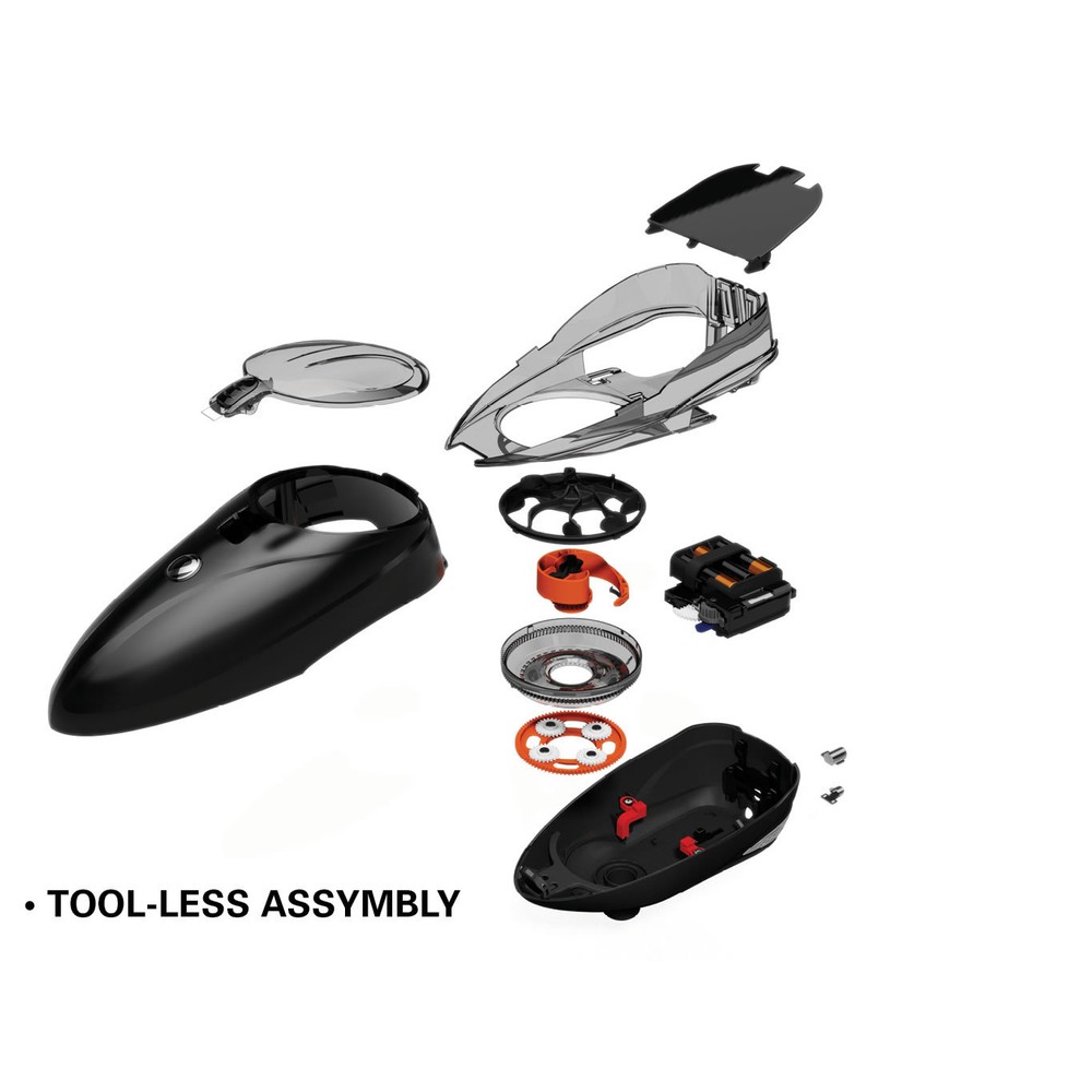 Dye R2 Loader / Hopper - Black / Black - Paintball