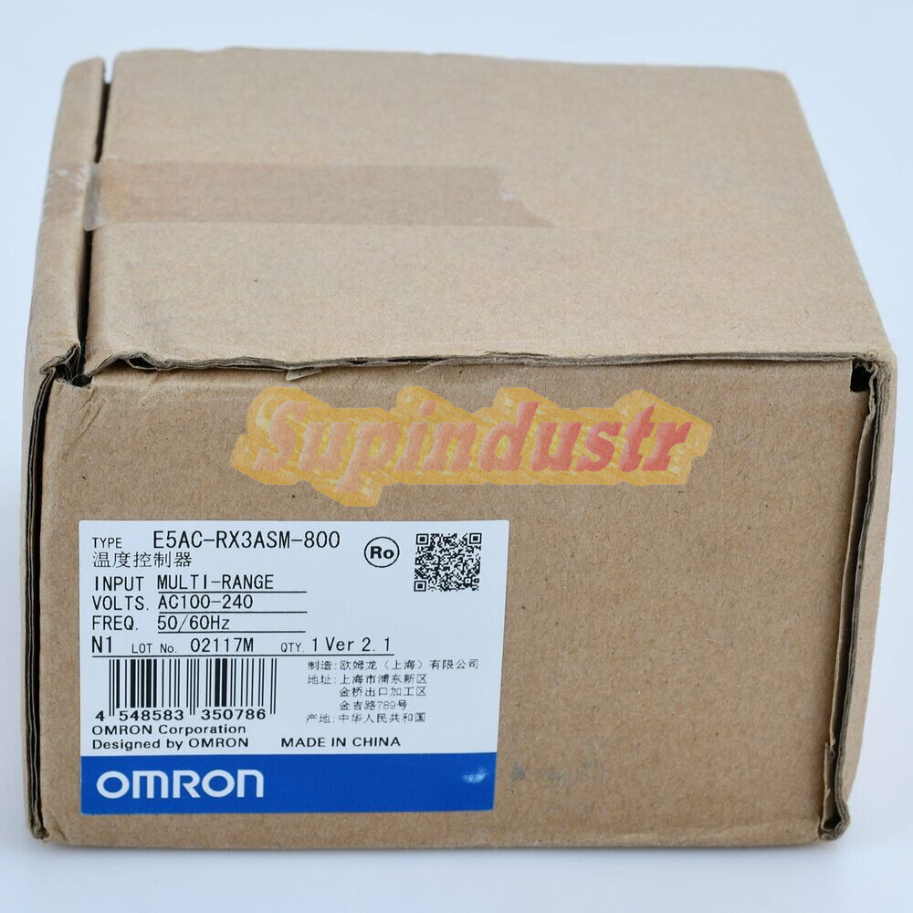.1Pcs New OMRON E5AC-RX3ASM-800 Temperature Controller replace 100-240VAC
