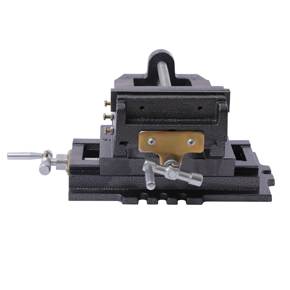 6in Precise Drill Press Vice Meta Milling Cross Vise Clamp Machine 2-Way Slide