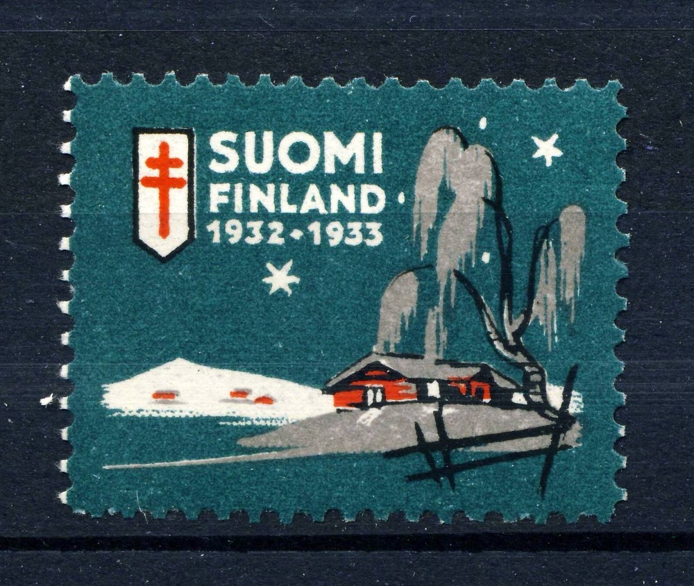 FINLAND 1932 Christmas Seal . Mint Never Hinged
