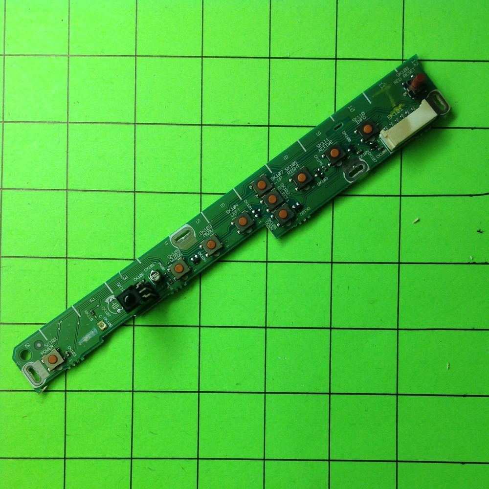 Directv D10 Cable Box Key Button Board
