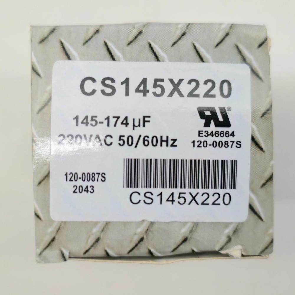 145-174 uF Start Capacitor Round 220VAC Motor Compressor CS145X220