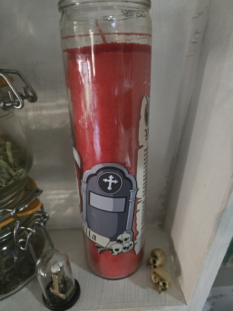 Vampirella Prayer Candle
