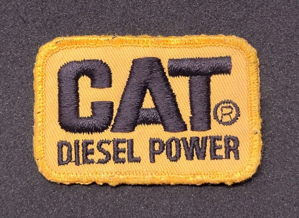 VINTAGE CAT DIESEL PATCH