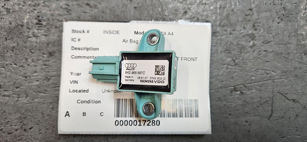 Audi Impact Sensor 8K0 955 557 C